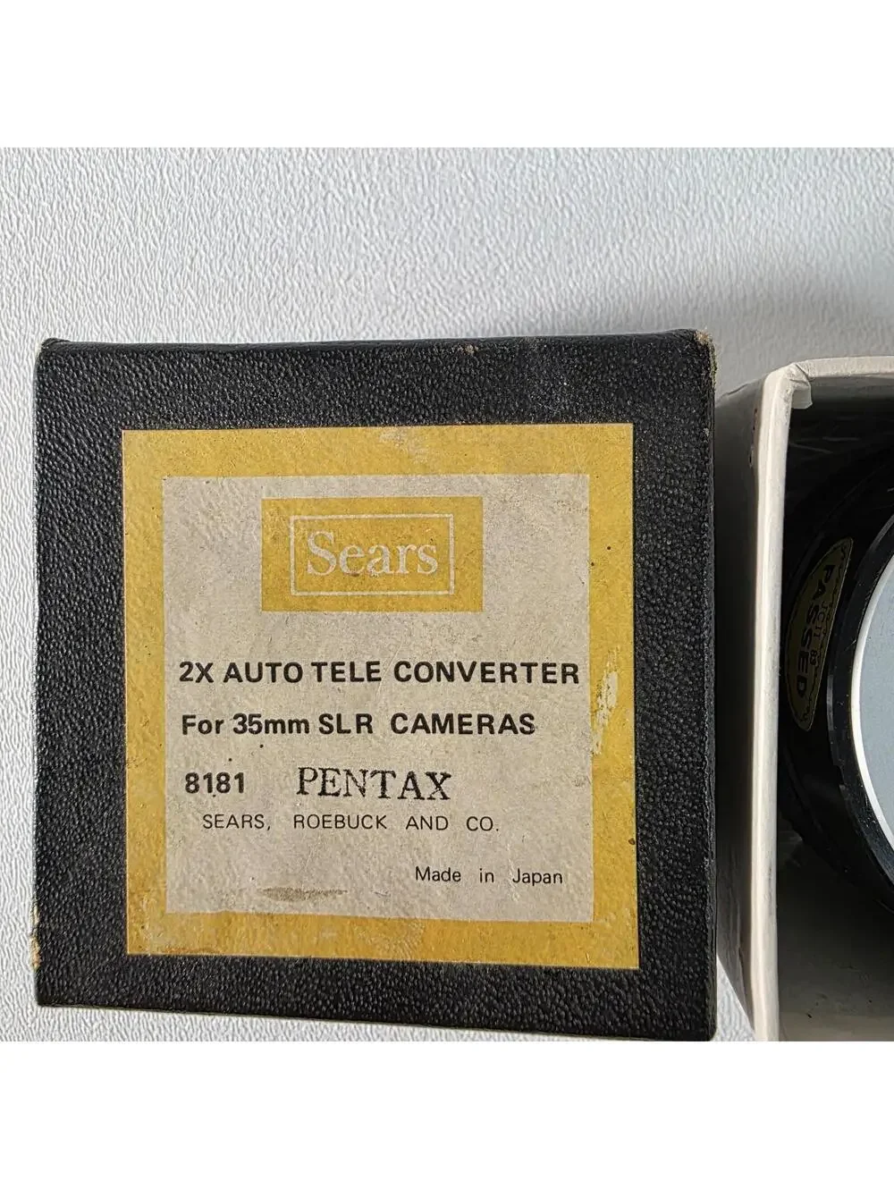 Sears Auto 2x Teleconverter - M42 Pentax Screw Mount - In Box
